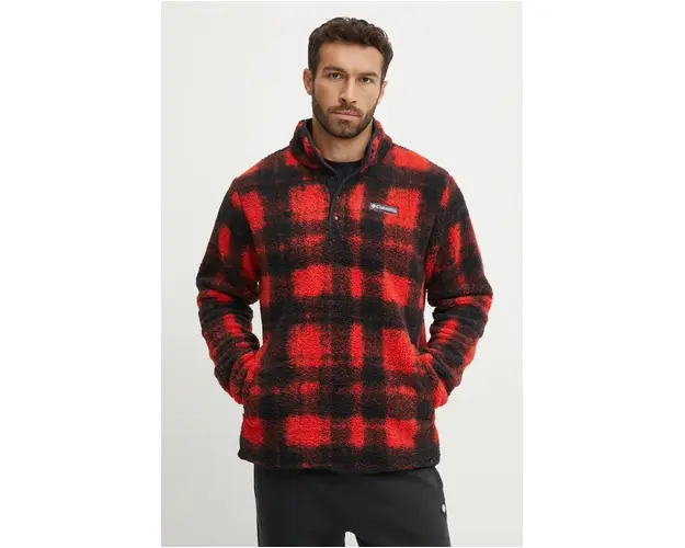 Columbia hanorac Rugged Ridge culoarea rosu, modelator, 2097811