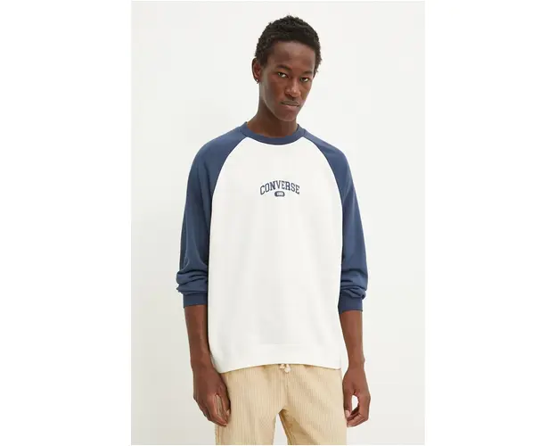 Converse bluza barbati, culoarea albastru marin, modelator, 10027641-A02