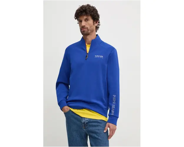 Pepe Jeans bluza Red Bull Racing x Pepe Jeans barbati, cu imprimeu, RM580001