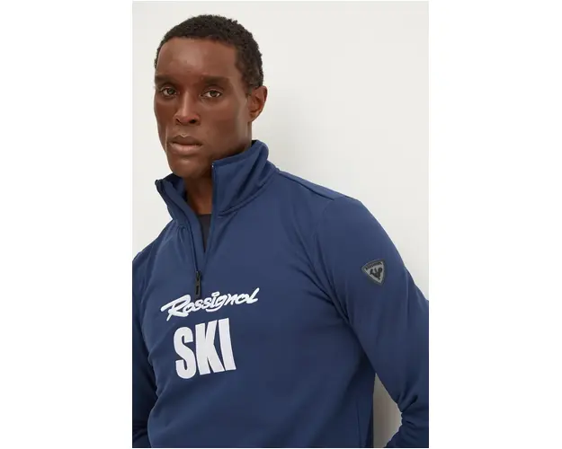 Rossignol hanorac Signature culoarea albastru marin, cu imprimeu, RLNML16