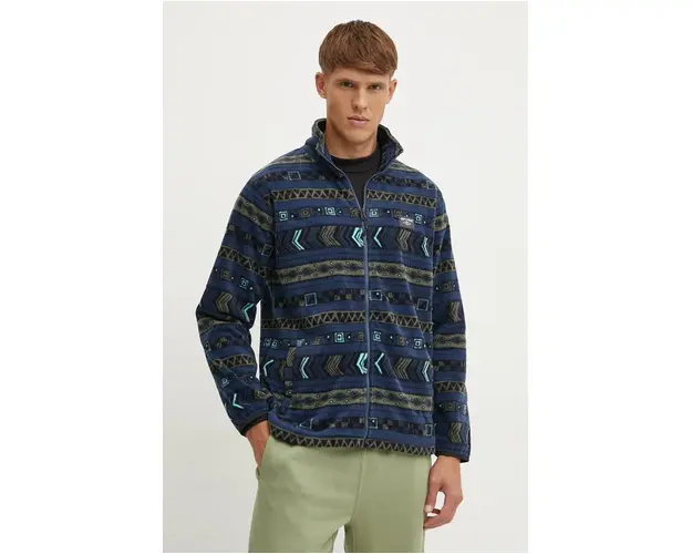 Rip Curl hanorac fleece FUN TIMES culoarea albastru marin, modelator, 052MFL