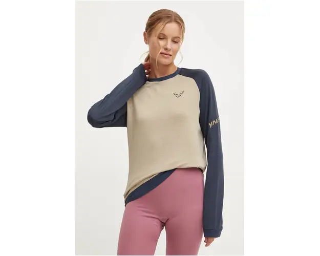 Dynafit longsleeve functional Speed Polartec culoarea verde, 08.0000071620