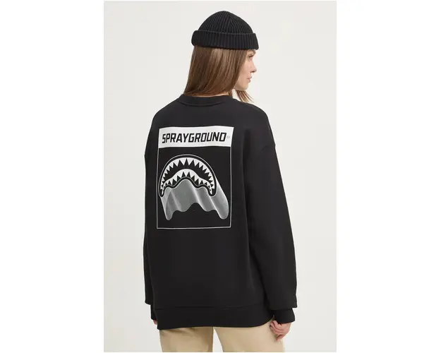 Sprayground bluza culoarea negru, cu imprimeu, SP668