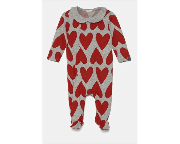 United Colors of Benetton salopete din bumbac pentru bebelusi 3MR70T01W