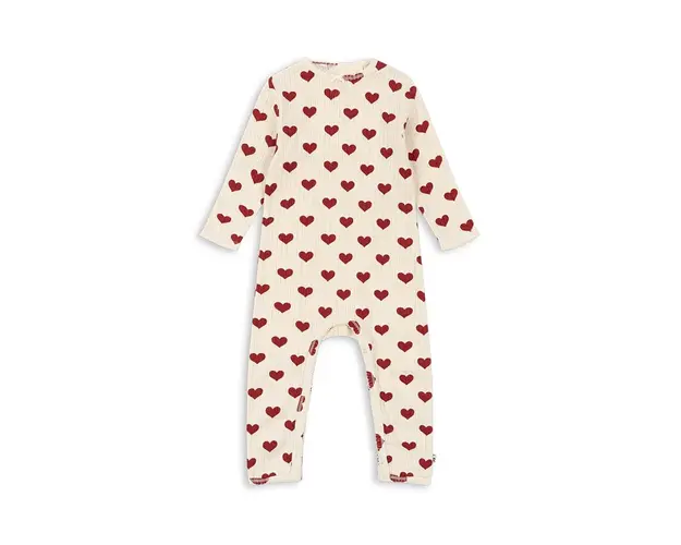 Konges Sløjd salopete din bumbac pentru bebelusi MINNIE ONESIE GOTS KS101611