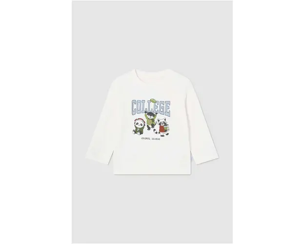 Mayoral longsleeve din bumbac pentru bebelusi cu imprimeu, 2032