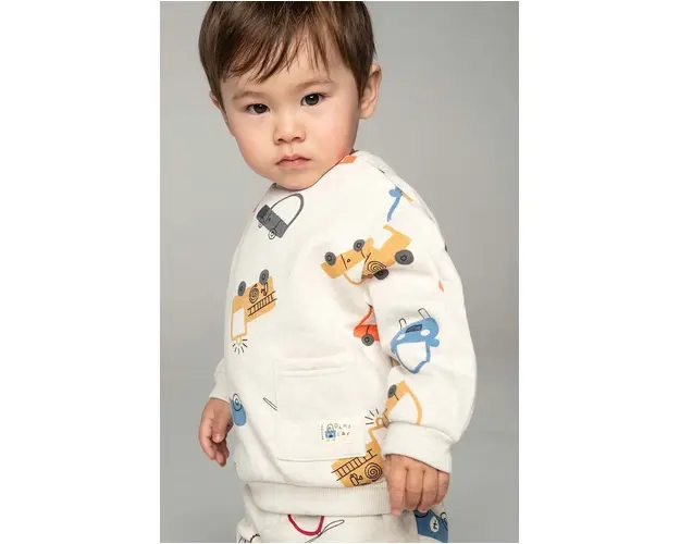 Mayoral bluza bebe culoarea bej, modelator, 2462