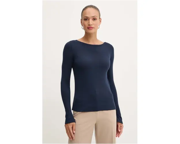 MAX&Co. pulover femei, culoarea albastru marin, light, 2428369974200