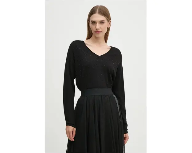 Joseph Ribkoff pulover femei, culoarea negru, light, 244923