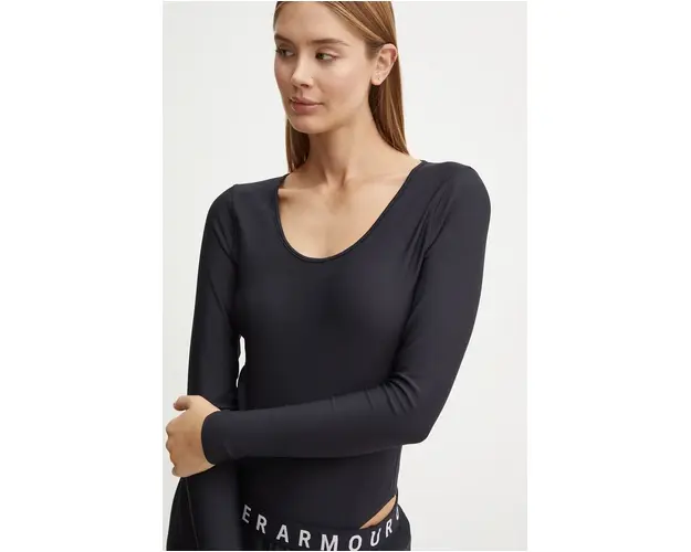 Under Armour body trening Vanish Leotard culoarea negru, 1387910