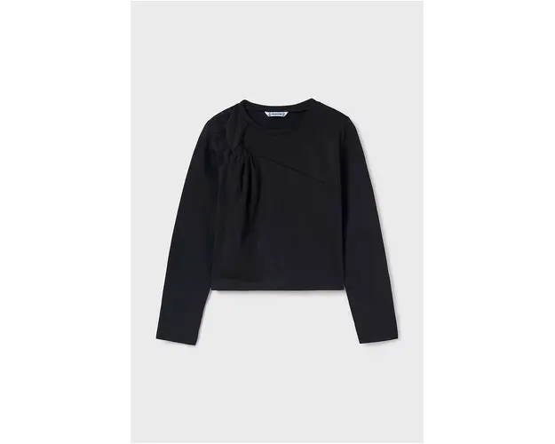 Mayoral longsleeve copii culoarea negru, 7007