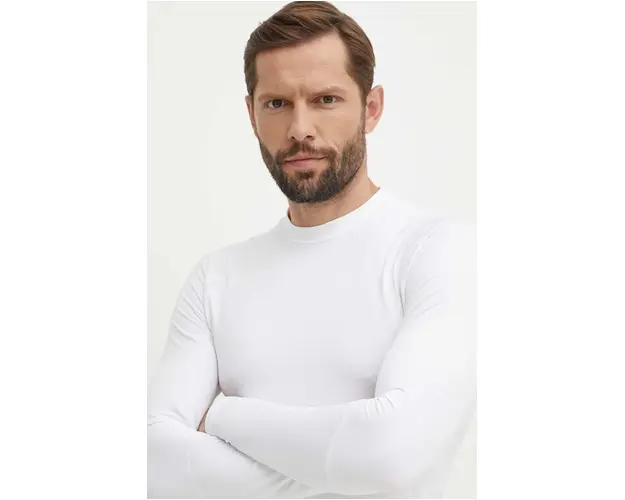 adidas Performance maneca lunga de antrenament Techfit culoarea alb, neted, IA1133