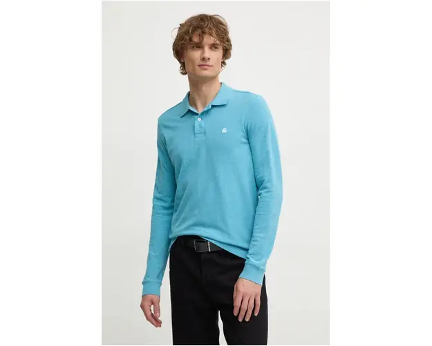 United Colors of Benetton longsleeve din bumbac neted, 3088U3025