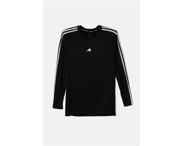 adidas Performance maneca lunga de antrenament Techfit culoarea negru, cu imprimeu, IN5586