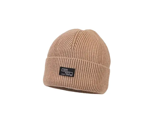 Jamiks caciula din lana pentru copii BERGER culoarea maro, JZH348