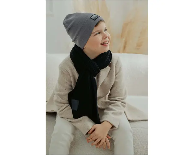 Jamiks caciula copii ELMAN culoarea gri, JZH025