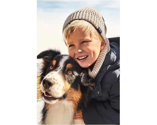 Mayoral caciula de bumbac pentru copii culoarea bej, 10833