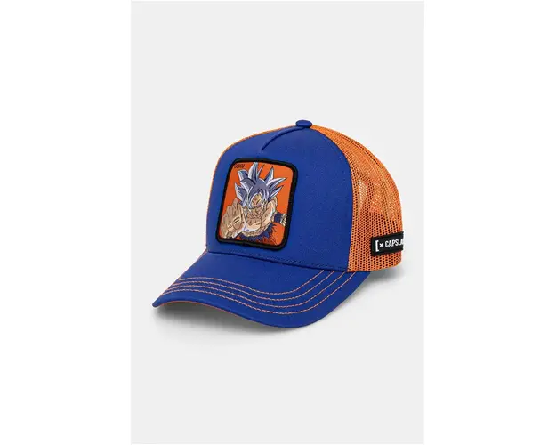 Capslab sapca de baseball pentru copii CAPSLAB DRAGON BALL SUPER culoarea portocaliu, cu imprimeu, CL.DBS.3.ULT1