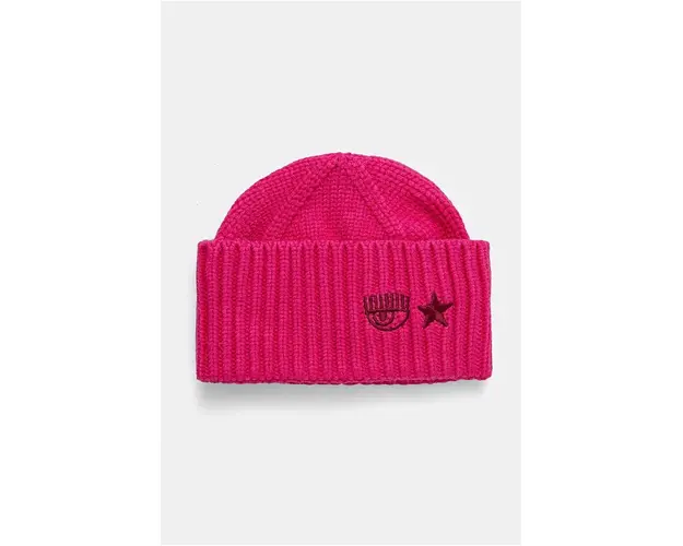 Chiara Ferragni caciula culoarea roz, 77SBZK32