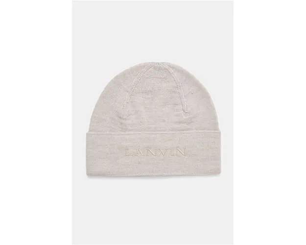 Lanvin caciula de lana culoarea gri, de lana, 6LCAPP.U7712