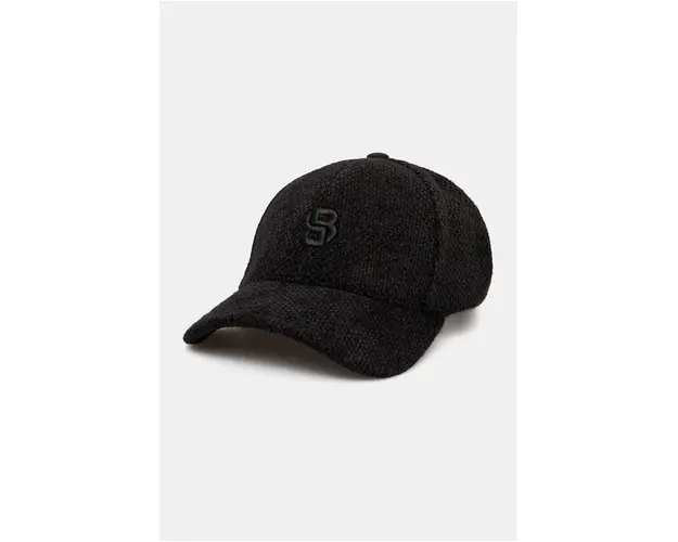 BOSS sapca culoarea negru, neted, 50518925