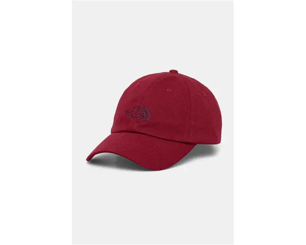 The North Face sapca Norm Hat culoarea bordo, cu imprimeu, NF0A7WHO1IX1