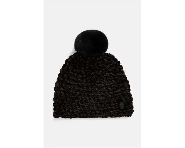 Kurt Geiger London caciula culoarea negru, din tricot gros, 3647300979