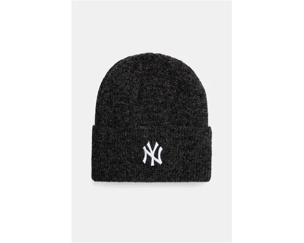 New Era caciula din amestec de lana NEW YORK YANKEES culoarea gri, 60565262