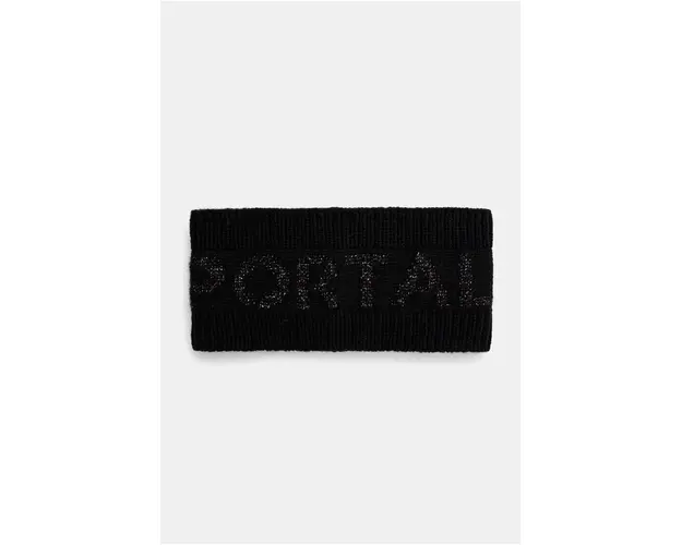 Sportalm bentita din lana culoarea negru, 1819811716