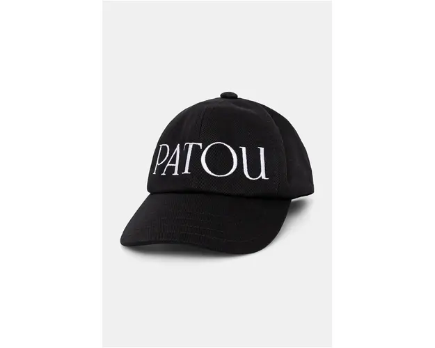 Patou sapca de baseball din bumbac culoarea negru, cu imprimeu, AC0400132