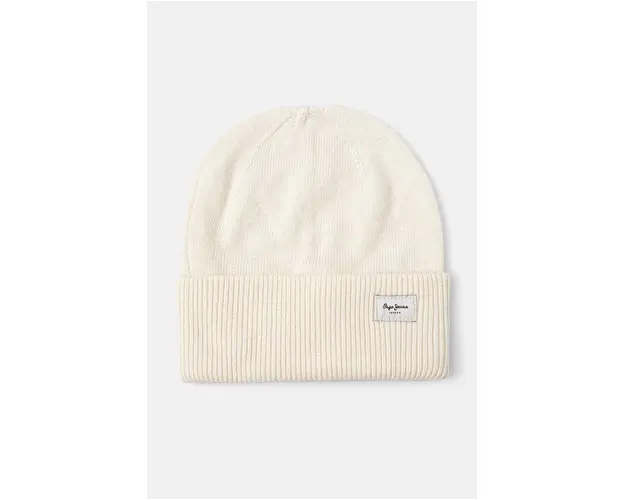Pepe Jeans caciula din amestec de lana YELA HAT culoarea bej, din tesatura neteda, PL040360