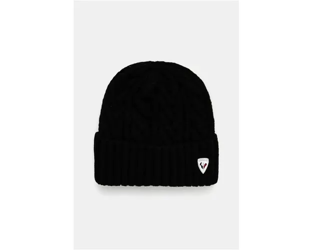 Rossignol caciula culoarea negru, din tricot gros, RLLWH11U