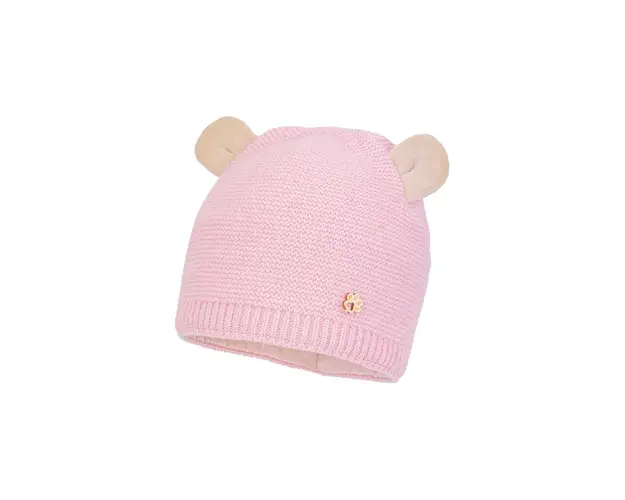Jamiks sapca de lana pentru copii GINO culoarea roz, de lana, JZH238