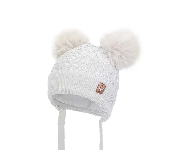 Jamiks caciula copii NANDER culoarea gri, JZH199