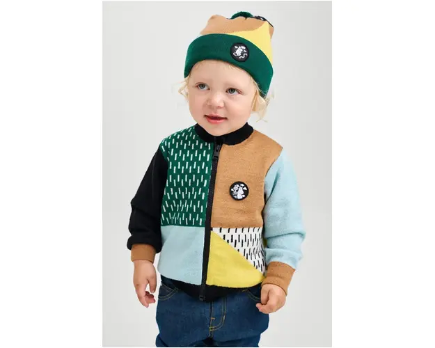 Reima sapca de lana pentru copii Moomin Flinga culoarea verde, de lana, 5300133B