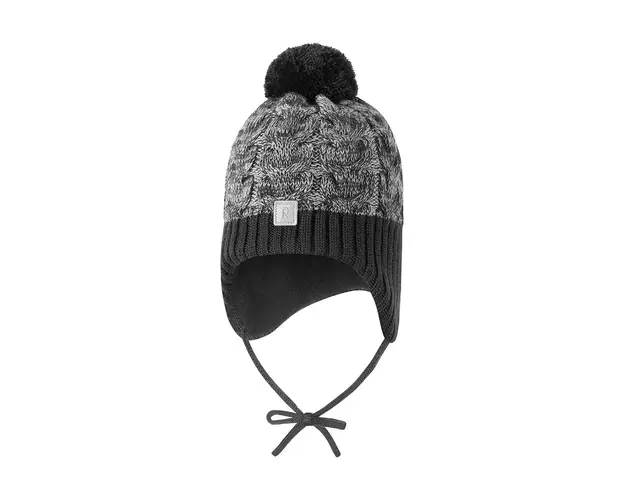 Reima sapca de lana pentru copii Paljakka culoarea negru, de lana, 5300035B