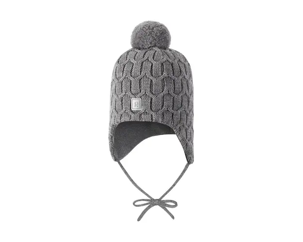 Reima sapca de lana pentru copii Nunavut culoarea gri, de lana, 5300065B
