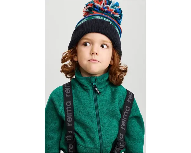Reima sapca de lana pentru copii Kirjoen culoarea verde, de lana, 5300286A