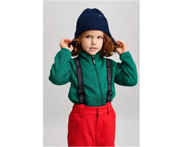 Reima sapca de lana pentru copii Solmu culoarea albastru marin, de lana, 5300288A