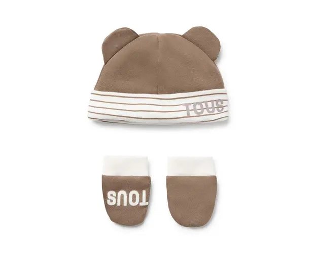 Tous caciula si manusi copii Classic culoarea bej, Classic.2101