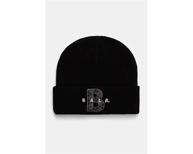 BALR. caciula din amestec de lana culoarea negru, B6120 1011