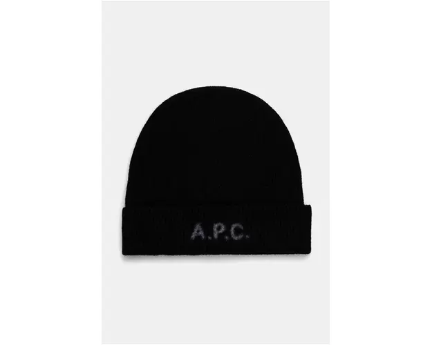 A.P.C. caciula de lana bonnet harry culoarea negru, de lana, WVBDK.M25085