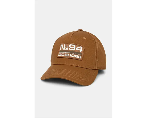 DC sapca No 94 Snapback culoarea maro, cu imprimeu, ADYHA04227