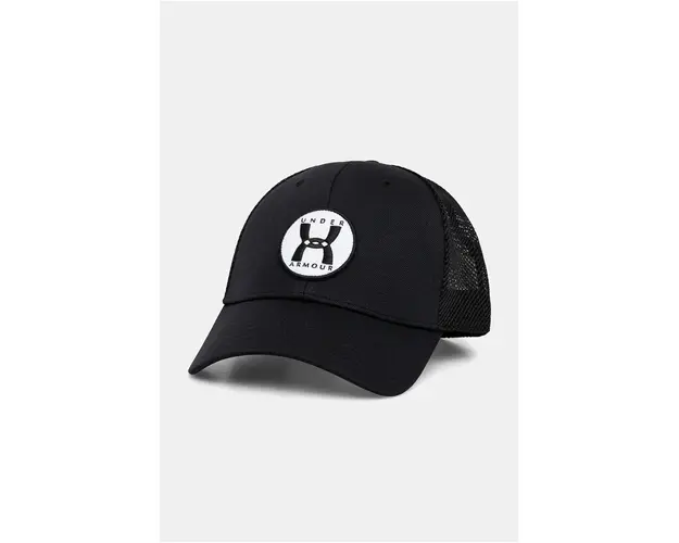 Under Armour sapca culoarea negru, cu imprimeu, 1383441