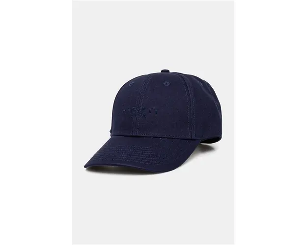 Hackett London sapca de baseball din bumbac culoarea albastru marin, cu imprimeu, HM042600