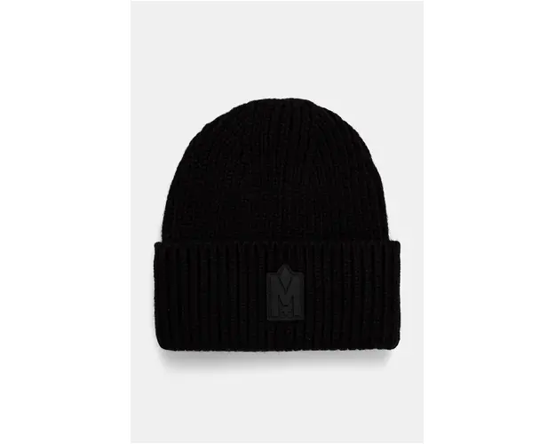 MACKAGE caciula de lana culoarea negru, de lana, din tricot gros, JUDE-MZ