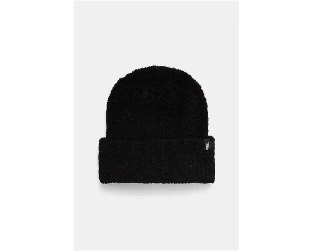 Vans caciula din amestec de lana culoarea negru, din tesatura neteda, VN000HSNBLK1