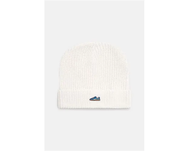 Puma caciula din bumbac Classics Graphic Short Beanie culoarea alb, bumbac, 025680