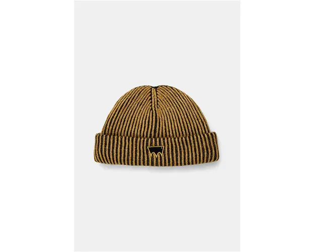 Levi's caciula culoarea negru, din tricot gros, 000J9-0000