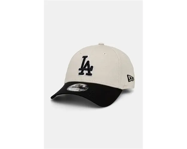 New Era sapca de baseball din bumbac LOS ANGELES DODGERS culoarea negru, modelator, 60565355